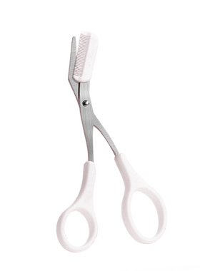 修眉剪刀带眉毛梳子女士修剪工具