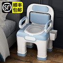 可调高低便厕用具 卧床长者专用马桶 双内桶替 老人坐便器 移动式