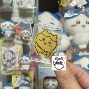 足金999chiikawa手机贴黄金谷子乌萨奇小八吉伊自嘲熊金片送礼