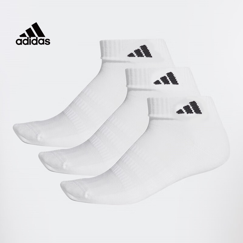 阿迪达斯袜子男女袜透气舒适