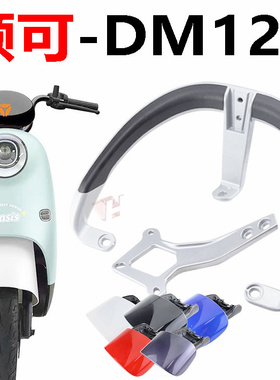 适用于雅迪电动车颜可DM120靠背后架后提车扶手尾翼后靠垫