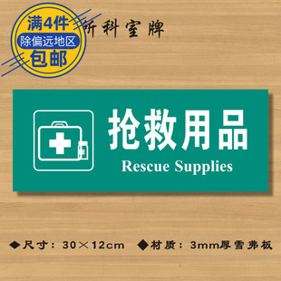 抢救用品医院诊所门牌科室牌医药标识牌卫生院卫生所卫生室标志牌ZSMP101