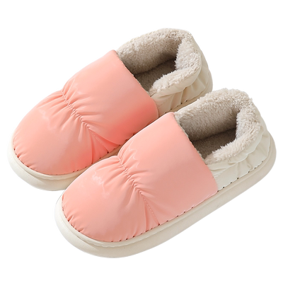 瑞恪包跟棉鞋水布休闲居家滑防