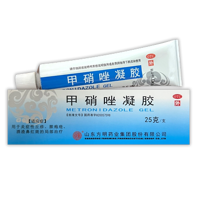 【东药】甲硝唑凝胶0.75%*25g*1支/盒