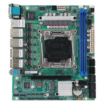 倍控C612黑群晖ITX主板10盘NAS