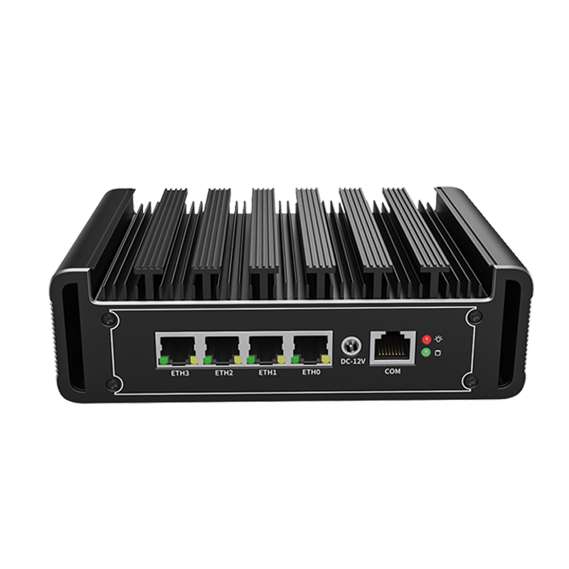 倍控 I7-1165G7酷睿11代I5多网卡工控机ros软路由器奔腾7505无风扇视觉工控自动化设备控制linux centos avx