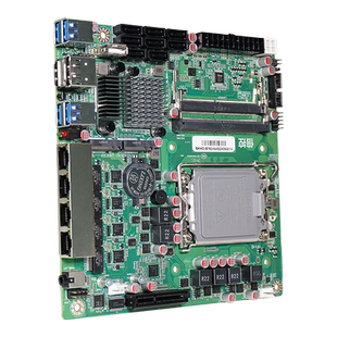 倍控B760 NAS主板软路由ROS妖板Q670 12代14代8盘服务器ITX