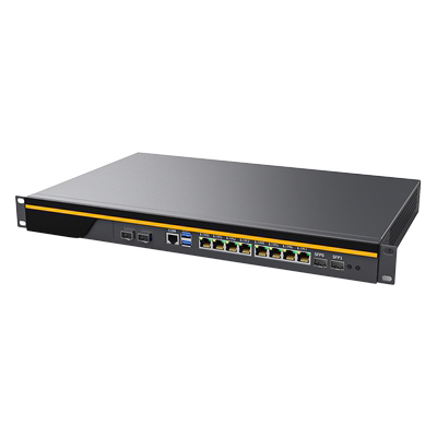 ROS1U软路由linux工控机万兆SFP