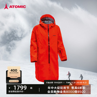 ATOMIC阿托米克长度可调户外宽松防水连体外套RS COAT RAIN