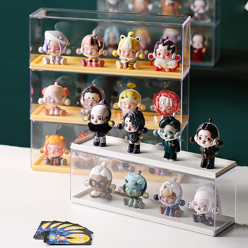 盲盒泡泡玛特萌粒收纳展示盒
