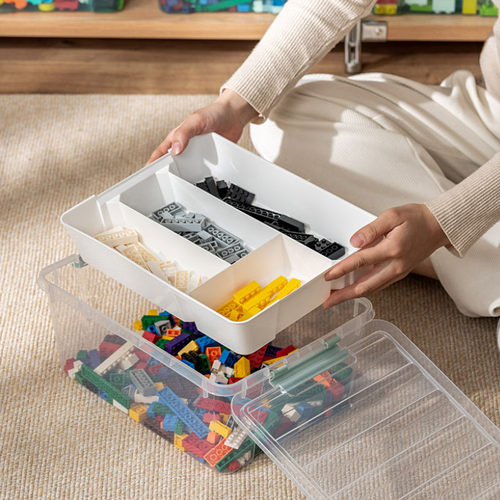 积木分格收纳盒大容量