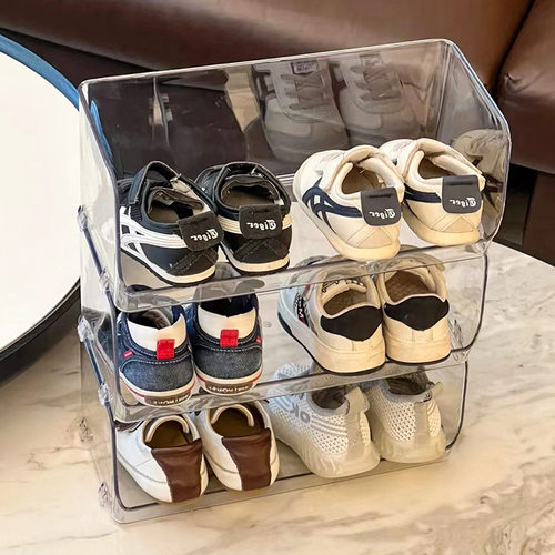 鞋盒宝宝鞋子专用透明可叠加