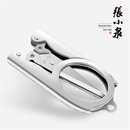 张小泉不锈钢折叠小剪刀家用剪纸线头钓鱼剪鼻毛小号迷你旅行便携