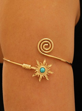 欧美跨境新款手饰armcuff质感