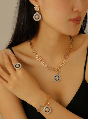 中东欧美跨境复古个性嘻哈风格狮