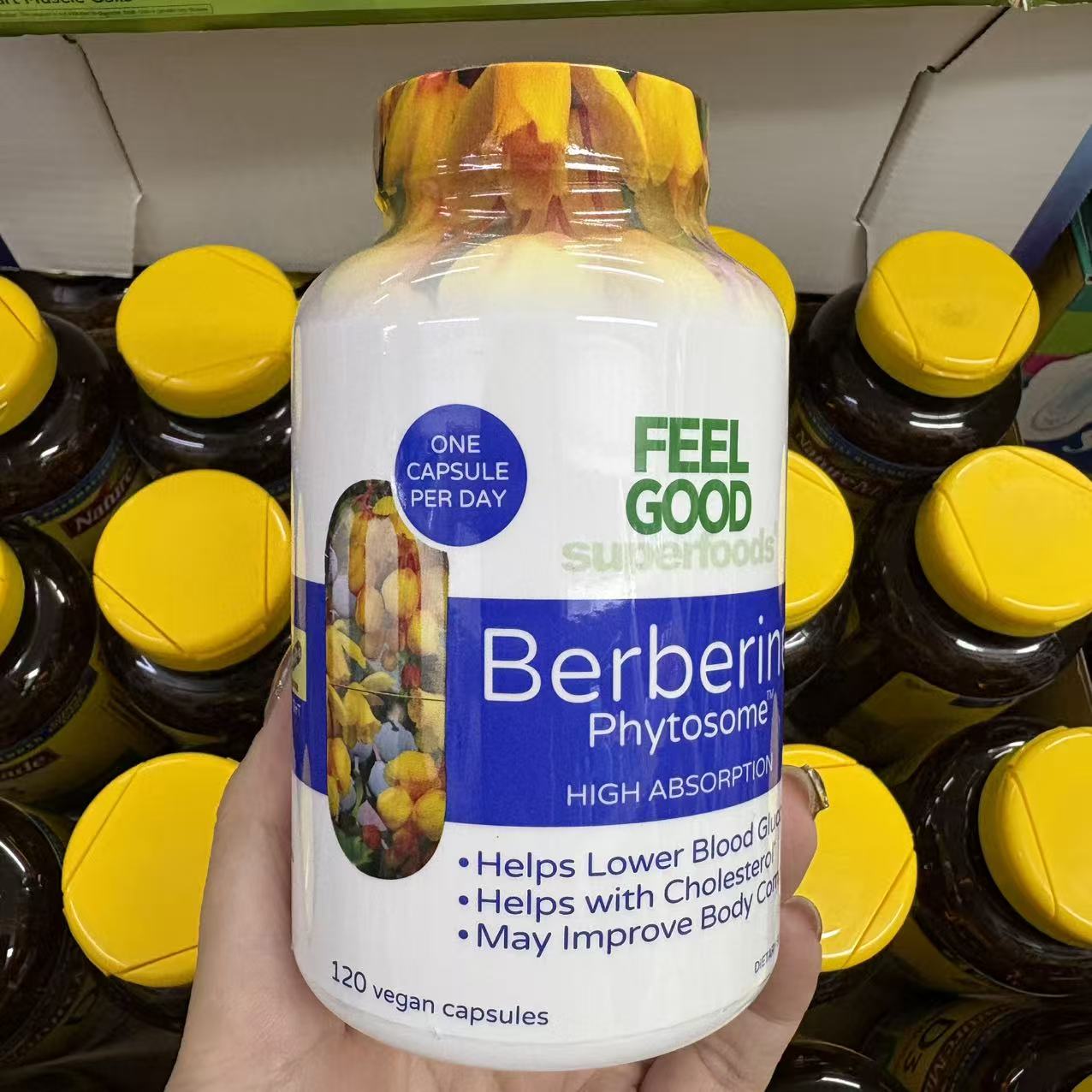 FeelGoodBerberine小檗碱胶囊