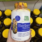 Good 美国代购 Feel Berberine小檗碱血糖代谢胆固醇平衡胶囊120粒