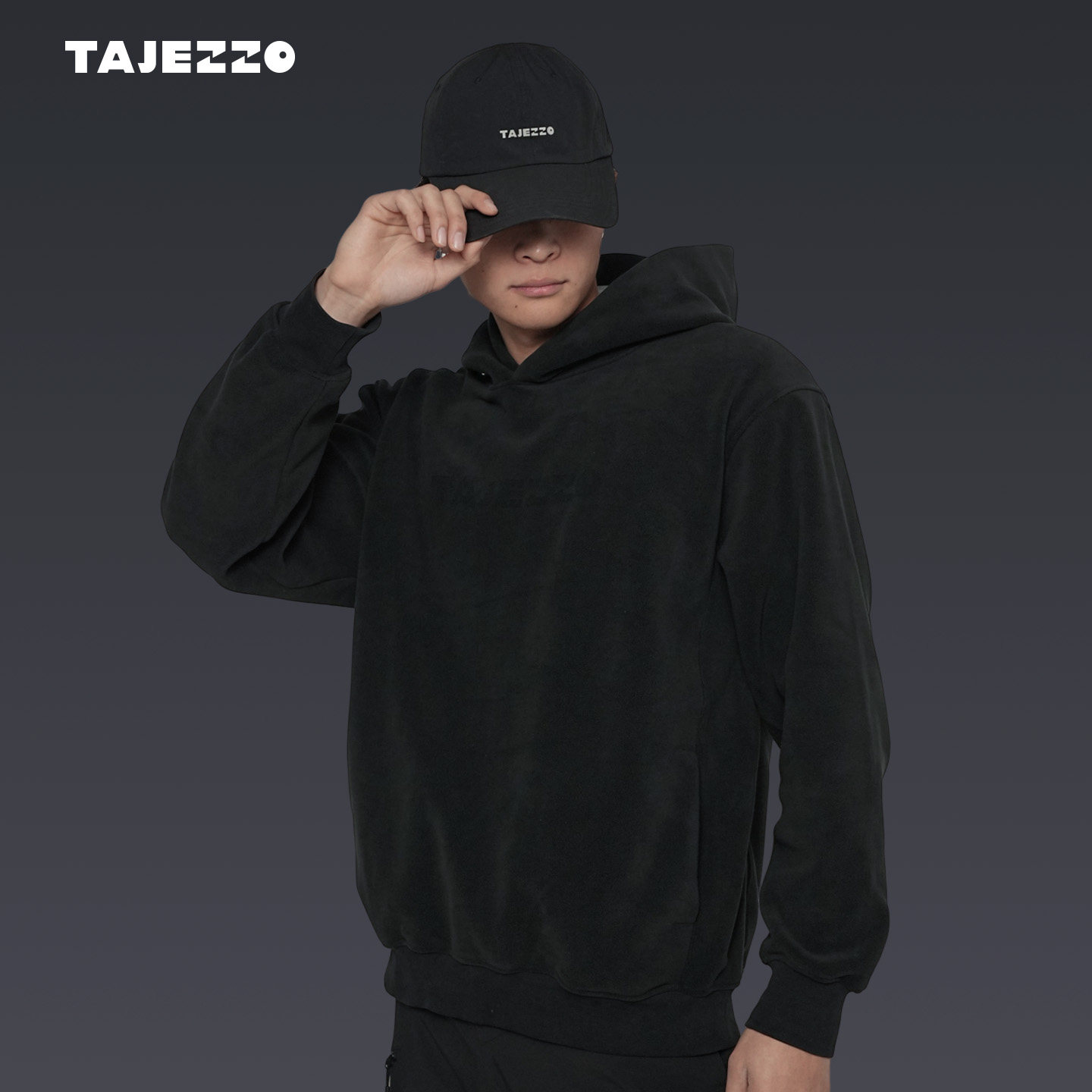 TAJEZZO探迹者奥利绒连帽卫衣男款加厚保暖打底衫内搭套头上衣S07