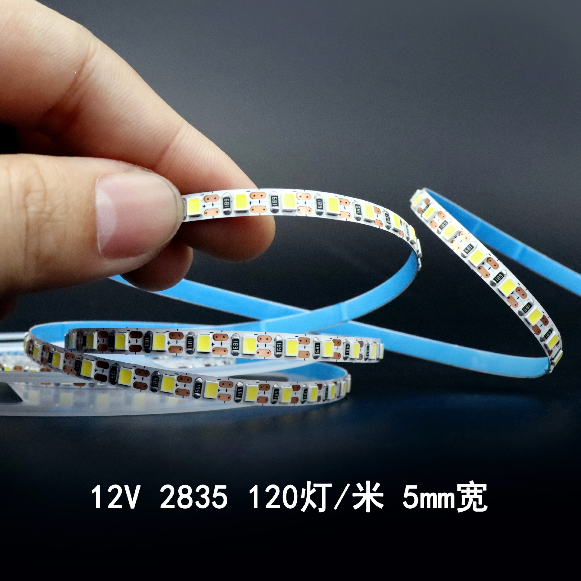 12V/24V5mm一灯剪灯带led灯条