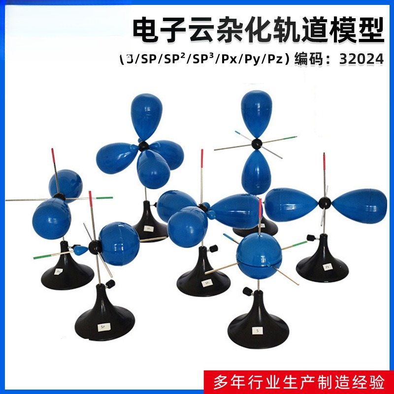 电子云杂化轨道模型 原子轨道模型七件套S SP SP² SP³ Px Py Pz
