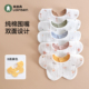 口水巾婴儿围嘴a类纯棉高颜值男女宝宝新生小月龄婴幼儿专用围脖