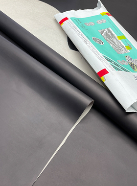 意大利ILCEA Museum Calf博物馆小牛皮平纹手工鞋包皮料碳黑色