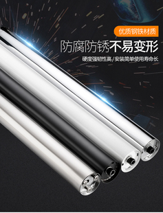 新品金属加厚吧台腿支撑柱黑色桌脚柜子家具支撑桌腿餐桌台面支脚