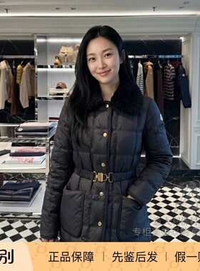 盟可睐女短款羽绒夹克