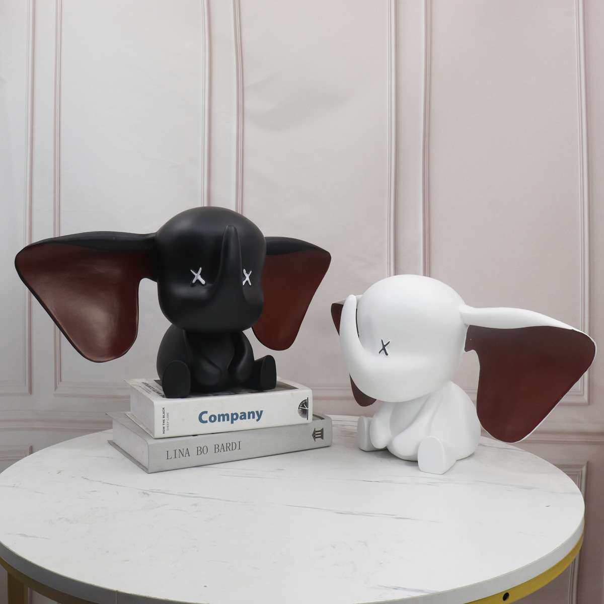 简约现代创意大耳朵小飞象可爱雕塑摆件样板间儿童房客厅家居饰品,家居饰品,桌面摆件,淘宝优惠券,粉丝福利购,淘宝优惠卷