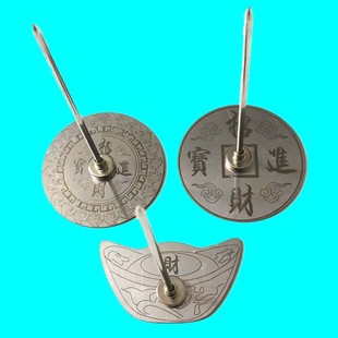 加厚不锈钢菜单插 单据叉 插单器收据叉 插纸器 传票叉实心插单针