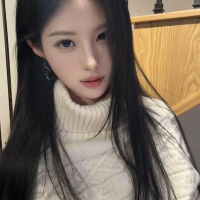 秋冬加厚白色高领毛衣女韩系修身高级感可内搭外穿慵懒风针织上衣