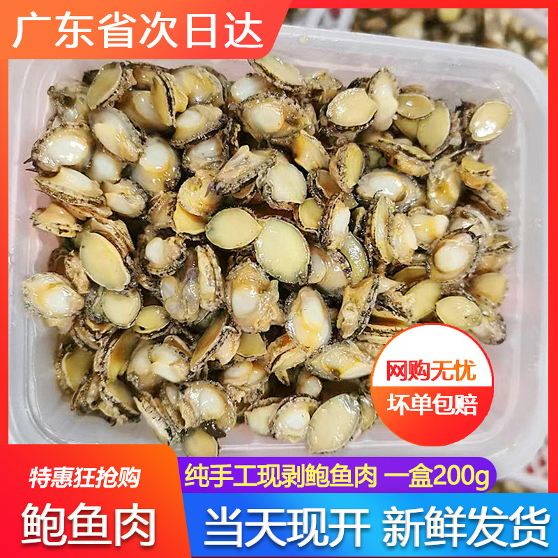 鲍鱼仔新鲜冷冻小个纯肉去壳
