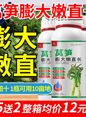 莴笋膨大素莴笋专用叶面肥莴笋专用肥料莴笋控旺药矮丰粗壮三控