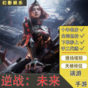 逆战未来端游手游代练排位猎场塔防代肝代刷低价等级武器战令人工