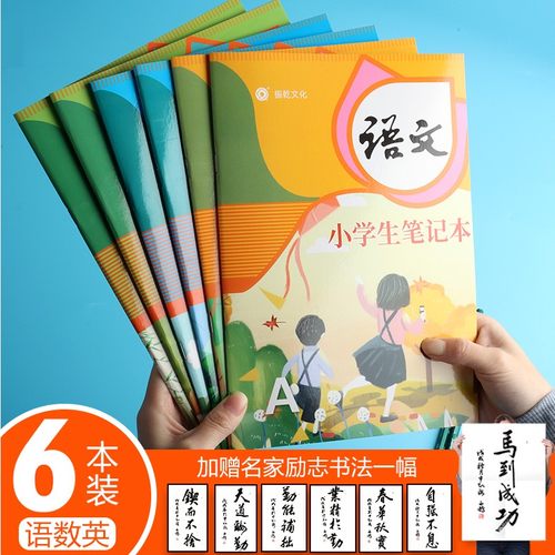小学生笔记本语文数学错题好看的