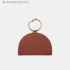 IRI Female bag Light extravagance A small minority Sense of design Shell bag ring cowhide lady Handbag Western style Messenger The single shoulder bag