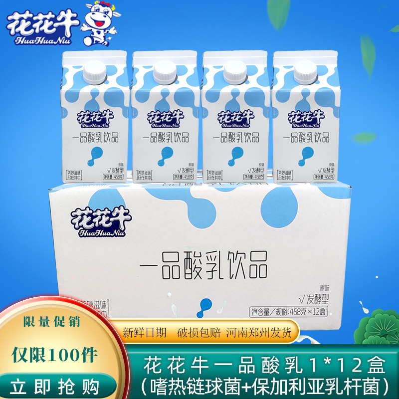 河南特产花花牛一品酸乳饮品
