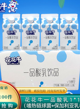 河南特产花花牛一品酸乳饮品