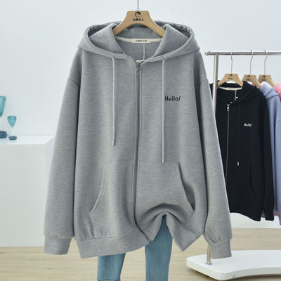 胖mm特大码300斤宽松显瘦卫衣女