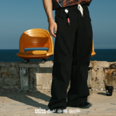 微喇工装 裤 原创欧码 SHOCKSCREAM 街头街舞BBOY潮牌复古阔腿长裤