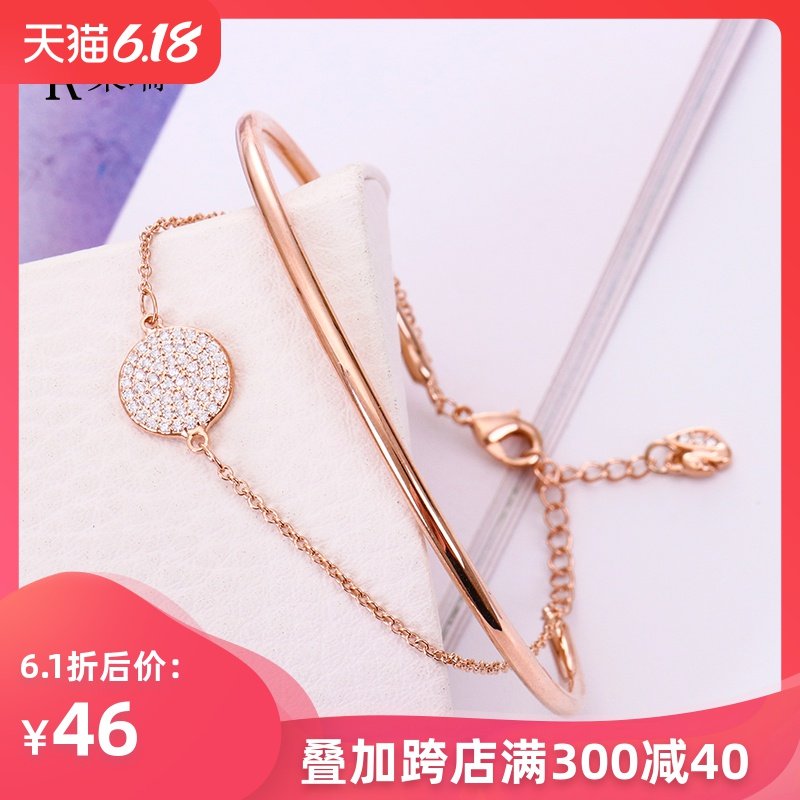 手链ins小众设计双层韩版百搭简约个性闺蜜首饰手镯女手饰品 网红