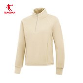 运动训练套头衫 乔丹立领卫衣女2026春季 新款 通勤上衣QDEWD2261135