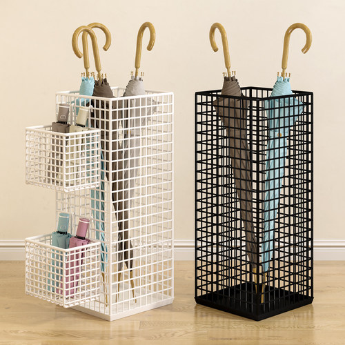 收纳沥水二合一伞桶置物架