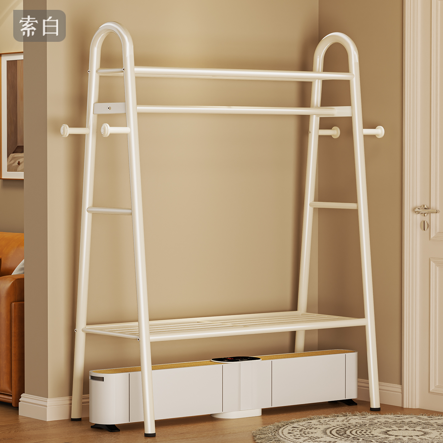 踢脚线电暖气晾衣架子