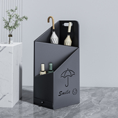 雨伞收纳架家用门口放置架酒店大堂商用伞架入户门小户型放伞桶