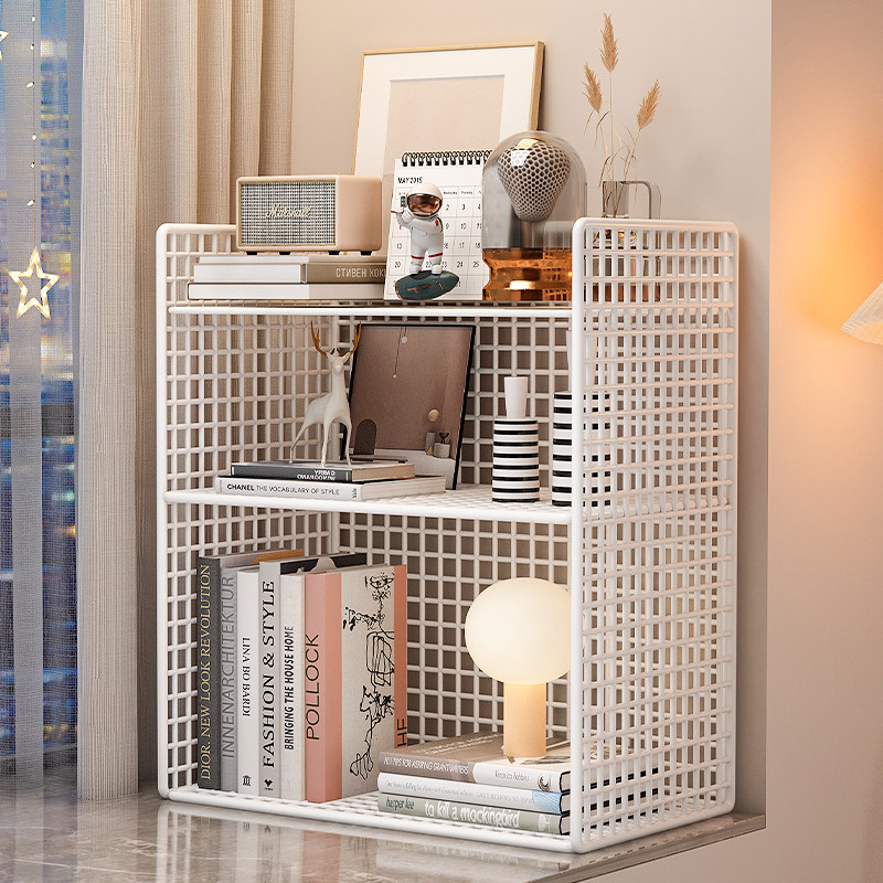 飘窗书架铁艺窗台置物架简易卧室书柜收纳家用桌上小层架储物柜子,住宅家具,书架,淘宝优惠券,粉丝福利购,淘宝优惠卷