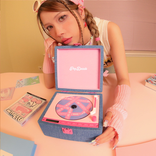 TINYL Y2K复古cd机蓝牙一体音响光盘光碟播放器唱片机 POPDAZZLE