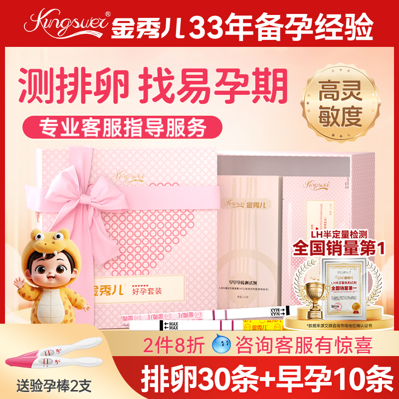 【备孕指导】金秀儿排卵试纸礼盒