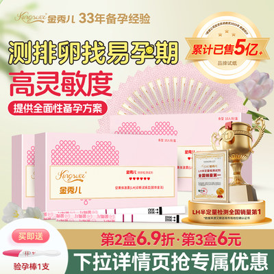 【精准高灵敏】金秀儿排卵试纸
