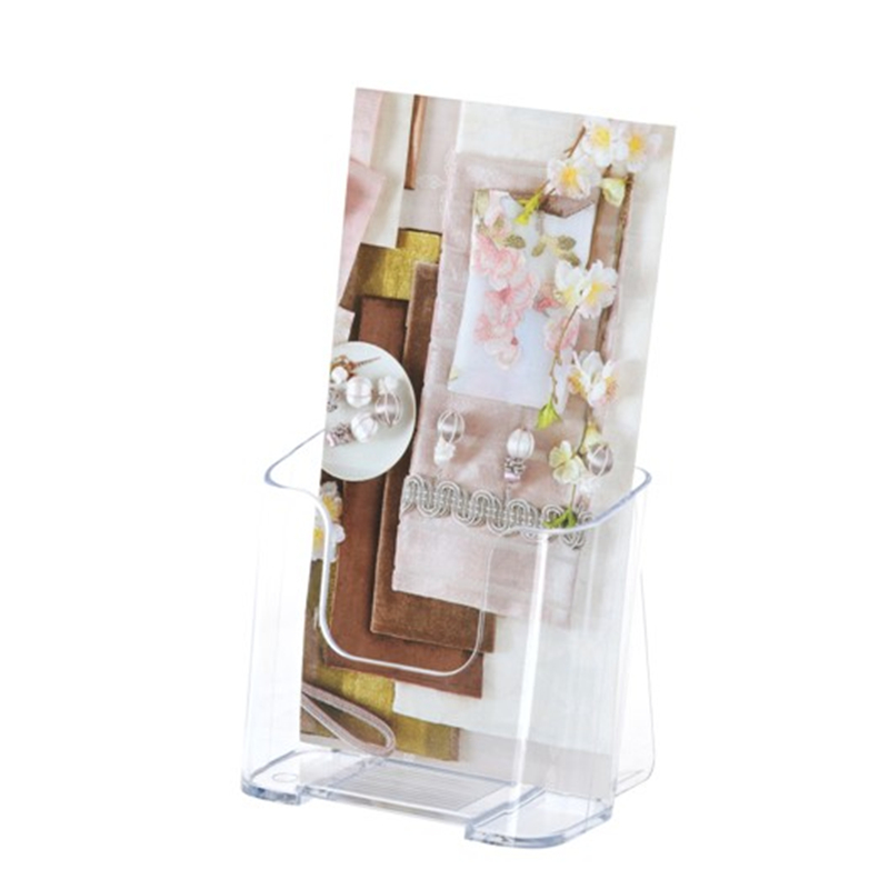 迪多A6单层目录架 桌面展示架报刊架 透明宣传架 资料架 文件架 传单架